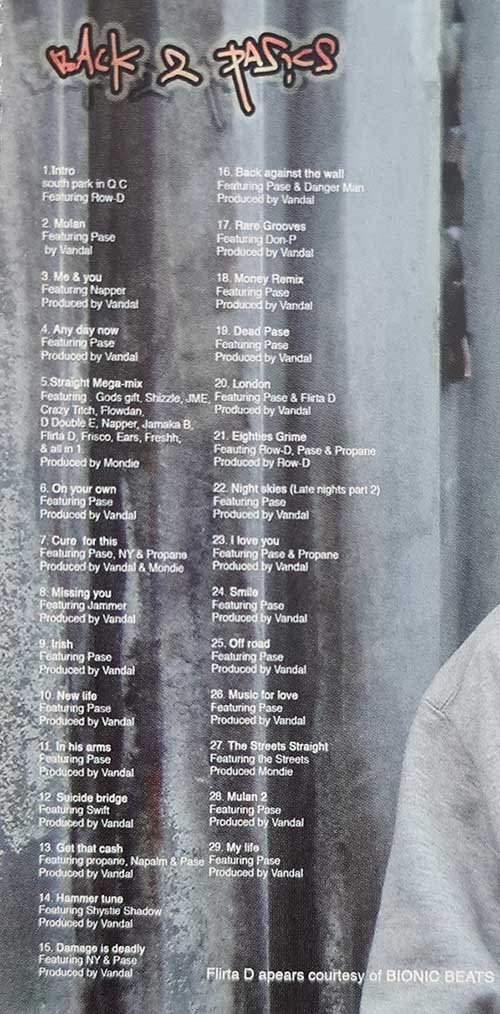 Tracklist